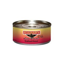More image Evanger's Super Premium Seafood Dinner Canned Cat Food 24/5.5-oz cans-