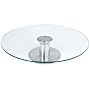 Tempered Glass Cake Pedestal 12.5 Inch