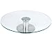 Tempered Glass Cake Pedestal 12.5 Inch.