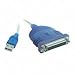 Cables To Go 16899 USB To DB25 IEEE-1284 Parallel Printer Adapter Cable, 6 Feet