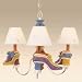 Trans Globe 3 Lights Kids Lamp Chandelier 20in, - KDL-219