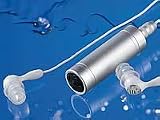 Produkt-Bild: auvisio Wasserdichter MP3-Player "DMP-417.H2O" 2 GB aus Aluminium