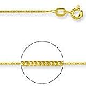 Jewelco London 9ct Solid gold traditional Pendant Curb chain Necklace . Click Here for Dimensions and Weights.