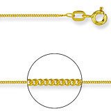 Jewelco London 9ct Solid gold traditional Pendant Curb chain Necklace . Click Here for Dimensions and Weights.