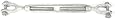 Koch 104023 Forged Turnbuckle, 1/2-Inch by 9-Inch Jaw and Jaw, Galvanized