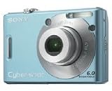 cheap Sony Cyber-shot DSC-W30 - Digital camera - 6.0 Mpix - optical zoom: 3 x - supported memory: MS Duo, MS PRO Duo - blue