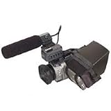 Petrol 3.5" Diameter Mini Hood for LCD Monitors on Small DV Camcorders