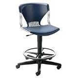 HONG41H11Y - Lab/Task Stool,Pneumatic,26-1/2x26-1/2x46,Seat 18x18,LV