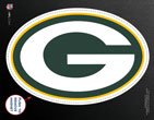Green Bay Packers Die Cut Logo Car Magnet
