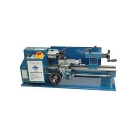Bolton 7" X 12" Mini Metal Lathe is small yet powerful with 3/4" spindle bore MT#3 taper, cross travel 2 3/4",3/4 hp motor 110 volt