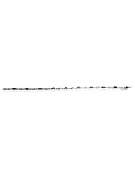 Sterling Silver 1.21ct Amethyst & Diamond 18.5cm Bracelet