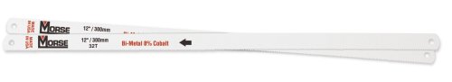 MK Morse HHB1232T100 12 Bi-Metal Hack Saw Blade 32TPI - 100 Pack