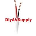 SHIPS FREE! High End 12/2 Awg In Wall Speaker Wire 100 ft CL2 Rated UL Listed Pro-Installer Grade