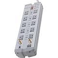 Belkin PureAV F9A1033fc10 10-Outlet Isolator Home Theater Surge Protector (Gray/Silver)