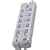 Belkin PureAV F9A1033fc10 10-Outlet Isolator Home Theater Surge Protector (Gray/Silver)