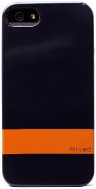 Mrked DD504 Double Dutch Collection Protective Case for iPhone 5/5S - Carrying Case - Retail Packaging - Midnight Blue/Dark Orange