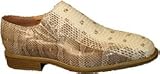 Giorgio Brutini Men's Plain Toe Slip On Side Gore 15521 Snake Skin Shoes