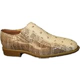 Giorgio Brutini Mens Plain Toe Slip On Side Gore 15521 Snake Skin Shoes by Giorgio Brutini