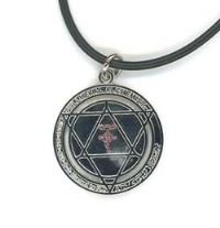 Click here to buy FullMetal Alchemist: Necklace - Edward's Symbol by Great Eastern.