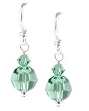 Shizen Erinite Two Crystal Dangle Earrings