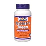 BUTCHER'S BROOM 500mg - 100 CAPS., (Now Food)