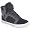 Black Croc Suede