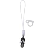 Crystalline Jeweled SUMMER SANDAL Cell Phone Charm