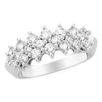 10kt. White Gold, 1/2 ct. tw. Diamond Anniversary Ring