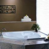 Jacuzzi Whirlpool CAP5555WCR2XXW Capella Corner Tub