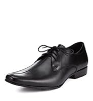 Pointed Toe Lace Up Shoes