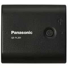 Panasonic USB対応モバイル電源パック リチウムイオン5400 ブラック QE-PL201-K