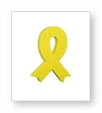 Yellow Ribbon Antenna Topper