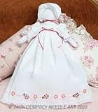 Stamped White Pillowcase Doll Kit - Ladybugs