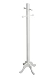 White Wooden Classic Style Children's Clothes Pole