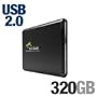 rebit SaveMe Automatic Backup and Recovery Appliance with Password Protection, Portable 320GB for Multi PC