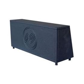 Audio Enhancers 10in Dual Driver Down Firing Empty Enclosure Xtreme Kote Jeep Wrangler SUV by 