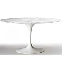 Big Sale Designer Modern 39" Eero Saarinen Style Tulip Dining Table with White Marble Top