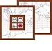 Bind It All - Teresa Collins - 2 Faux Wood Covers with Windows - Travelogue