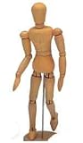 Eigenschaften Langhans Kuenstlermaterial  / Modellpuppe/Gliederpuppe 30 cm weiblich