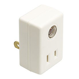 Westek CL11LC 300W Plug-In Screw-In Light Control, White