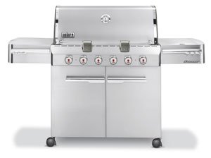 Weber Summit S-620 LP Gas Grill - Stainless Steel