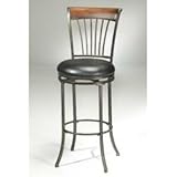 Riley Wood/Metal Bar Stool - Hillsdale Furniture - 4995-830
