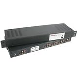 4-Output Component Video + Stereo Audio Distribution Amplifier 1RU