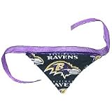 Baltimore Ravens Hair Tie Ribbon in PURPLE - Ponytail Holder Handkerchief Cover