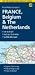 3. France & Benelux (AA Road Map Europe Series)