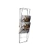 from Hiccup Wall Mounted Magazine Newspaper Rack Holder - Chrome Steel
