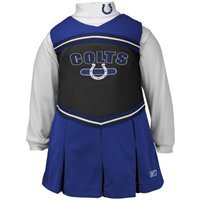 Indianapolis Colts Cheerleader dress 2T Toddler Baby