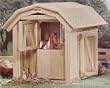 Single Stall Wood Barn