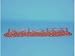 54mm Split Rail Wood Fence (12" Long) by BMC