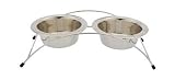 4-Cup - Aruba 3-PC Stainless Steel Pet Diner